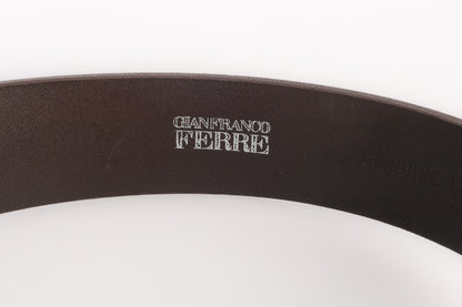 Ceinture en cuir Gianfranco Ferré