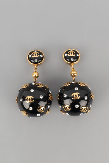 Boucles d'oreilles Chanel 1989