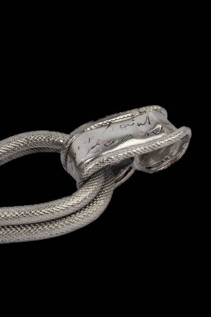 Ceinture argenté Yves Saint Laurent