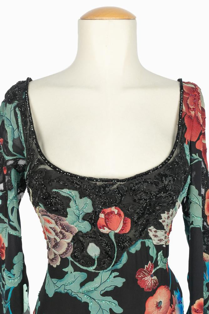 Robe asymétrique Roberto Cavalli