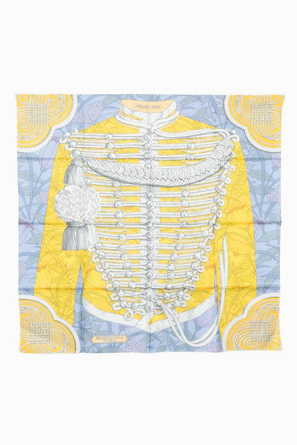 Foulard / Carré "Brandebourgs Fleuris" double face Hermès