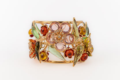 Bracelet de fleurs Augustine