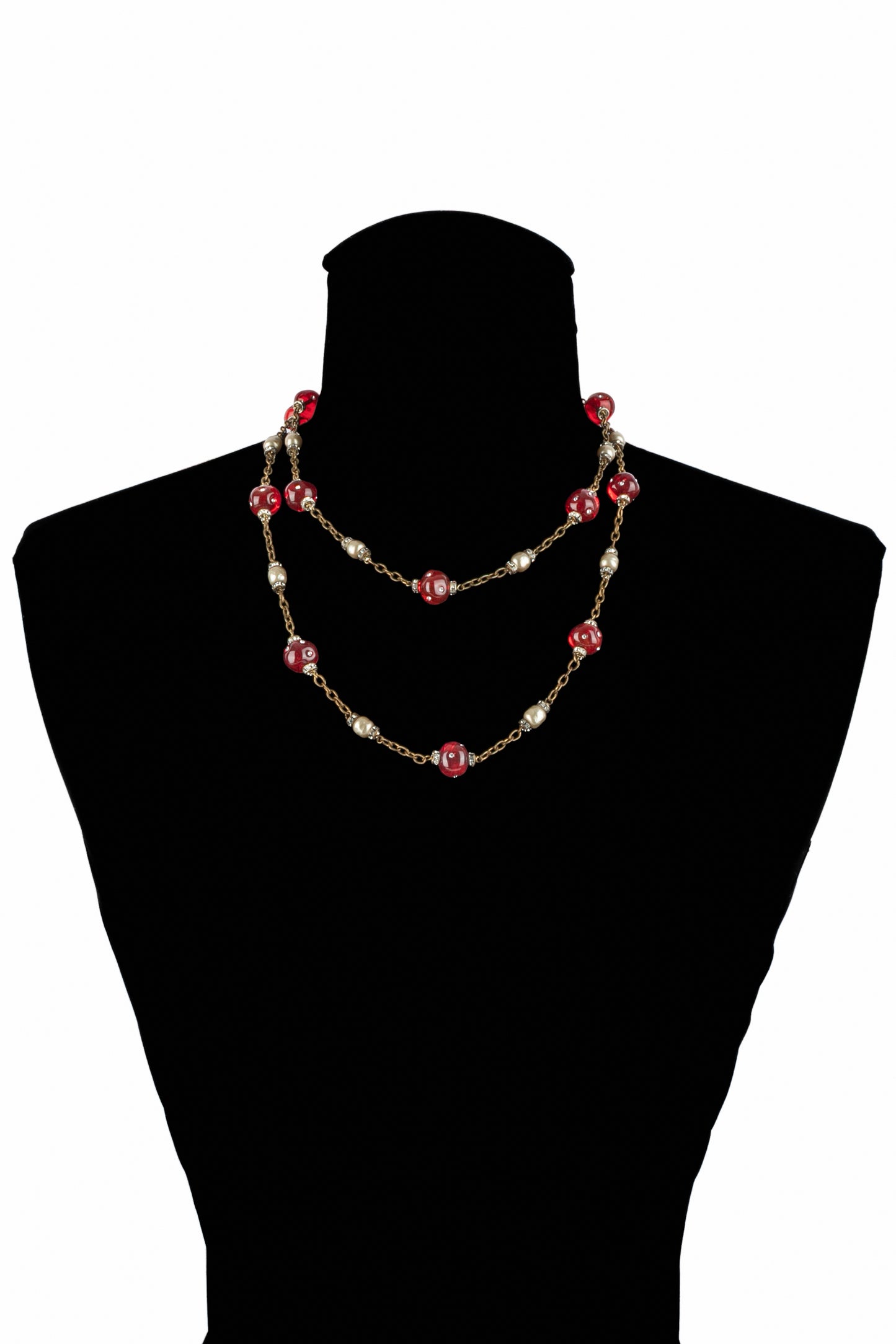 Collier Chanel Haute Couture époque Coco 