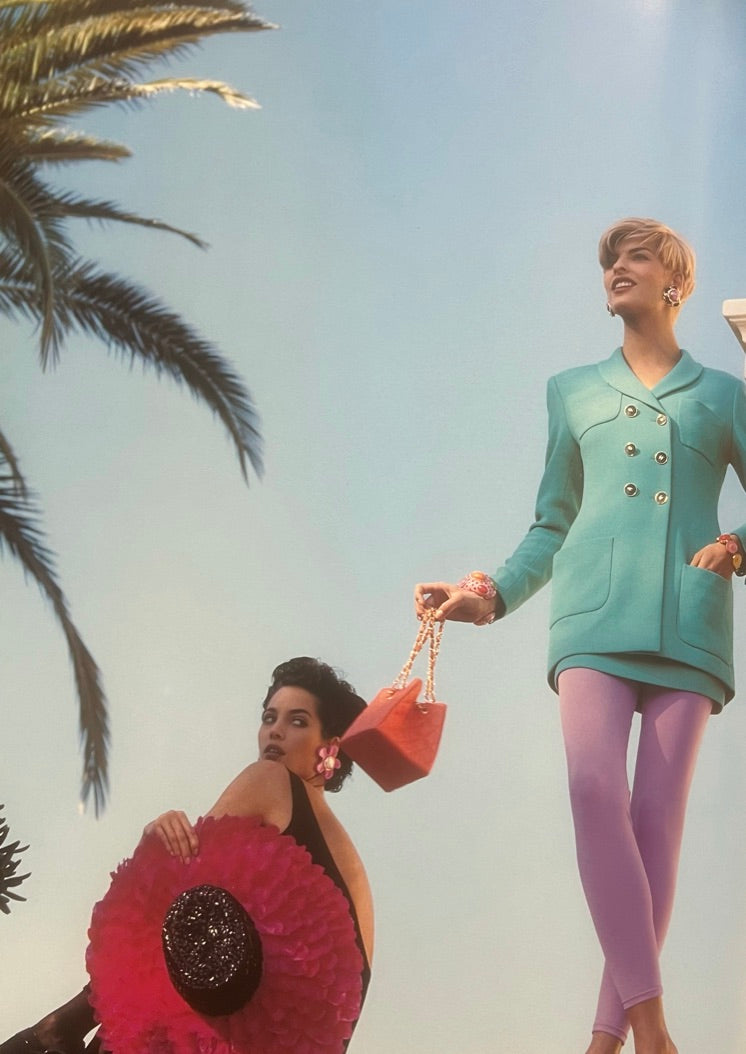 Boucles d'oreilles "Fleur" Chanel Eté 1991