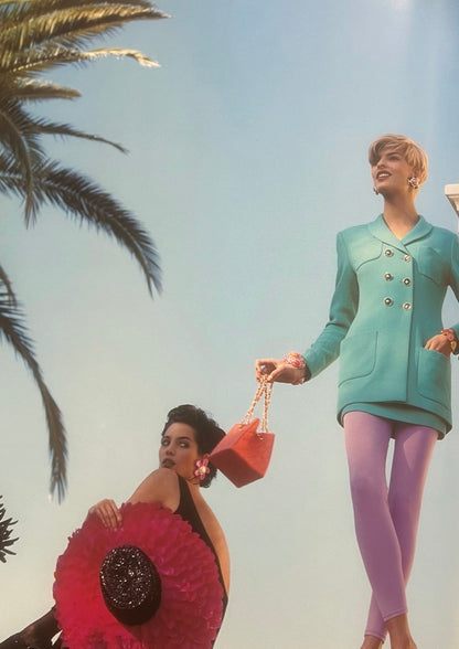 Boucles d'oreilles "Fleur" Chanel Eté 1991