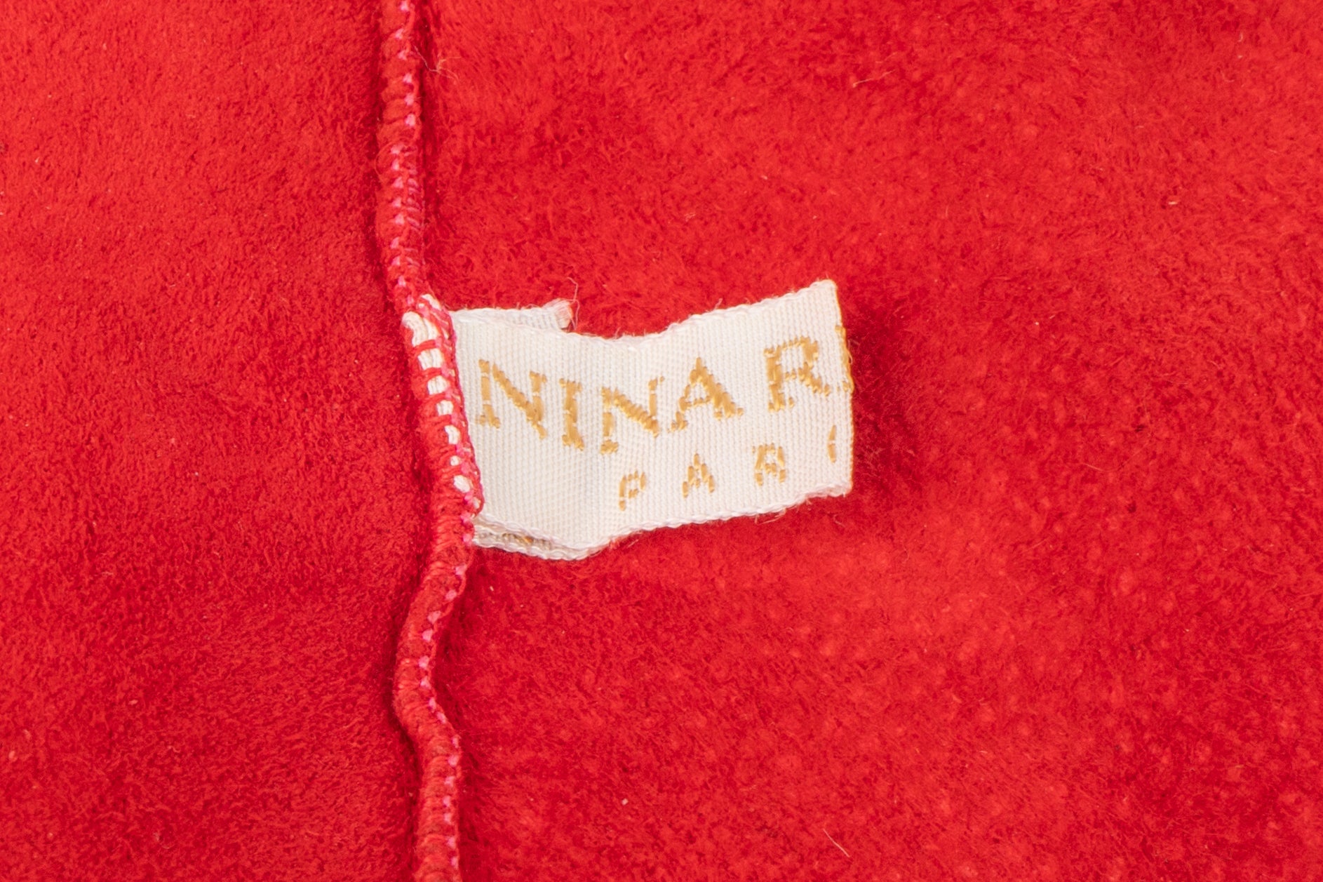 Gants en cuir Nina Ricci 