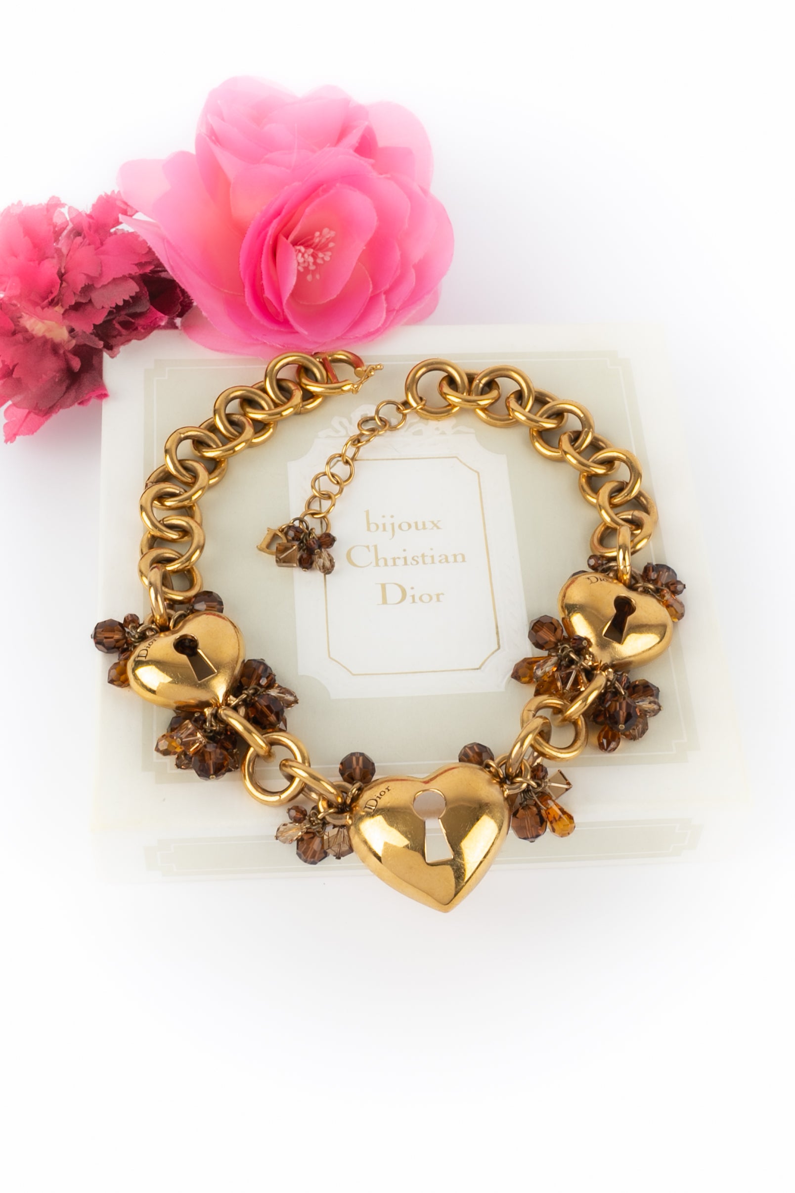 Collier "coeurs" Christian Dior