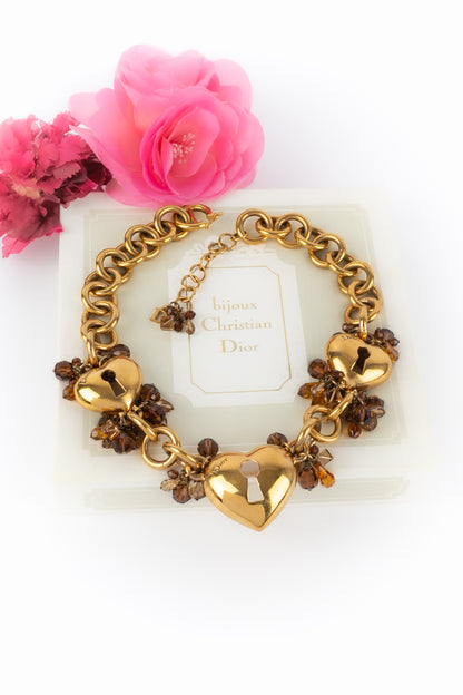 Collier "coeurs" Christian Dior
