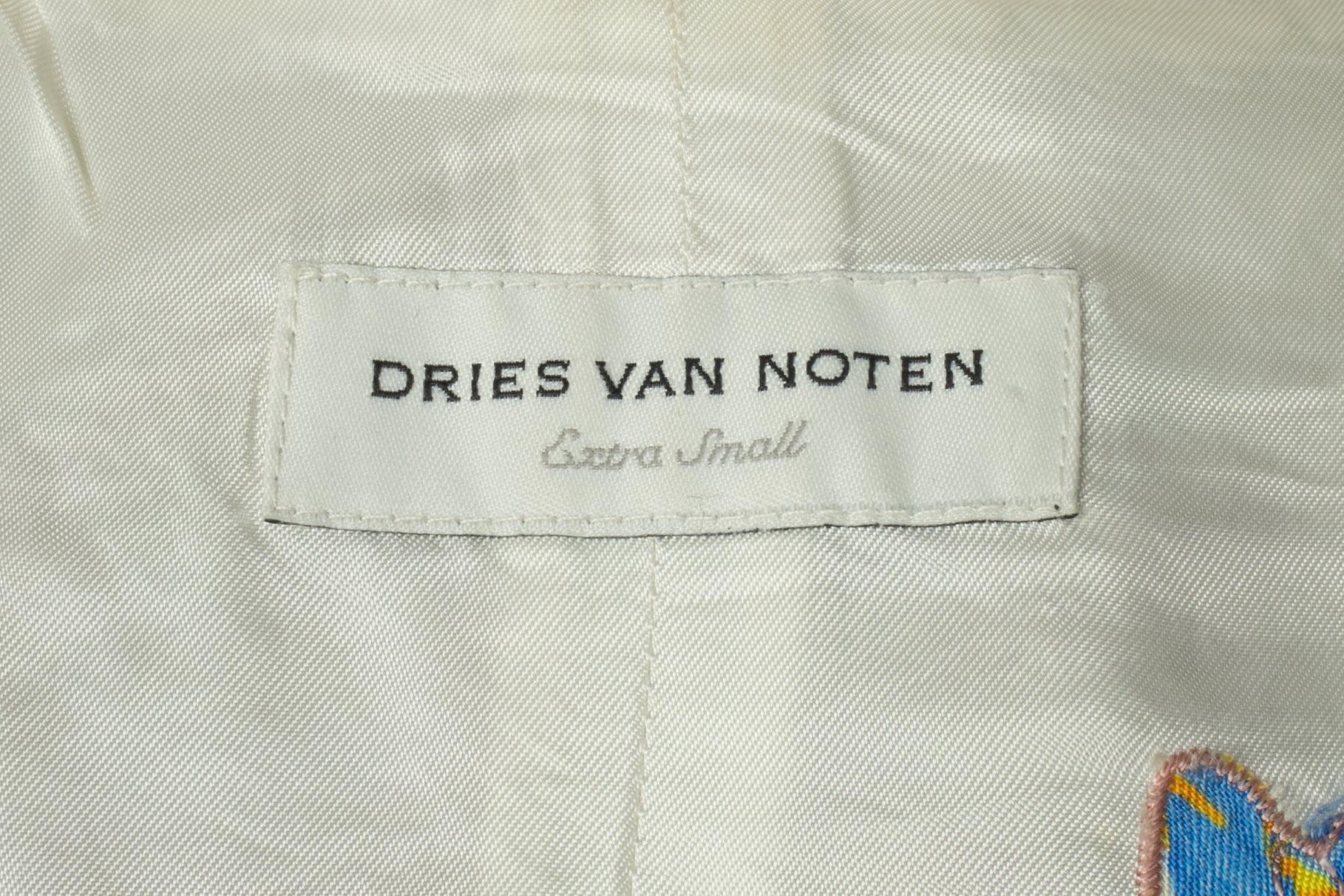 Manteau Dries Van Noten Printemps 2020