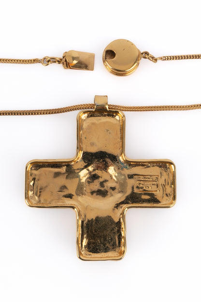 Collier "Croix" Chanel 1984's