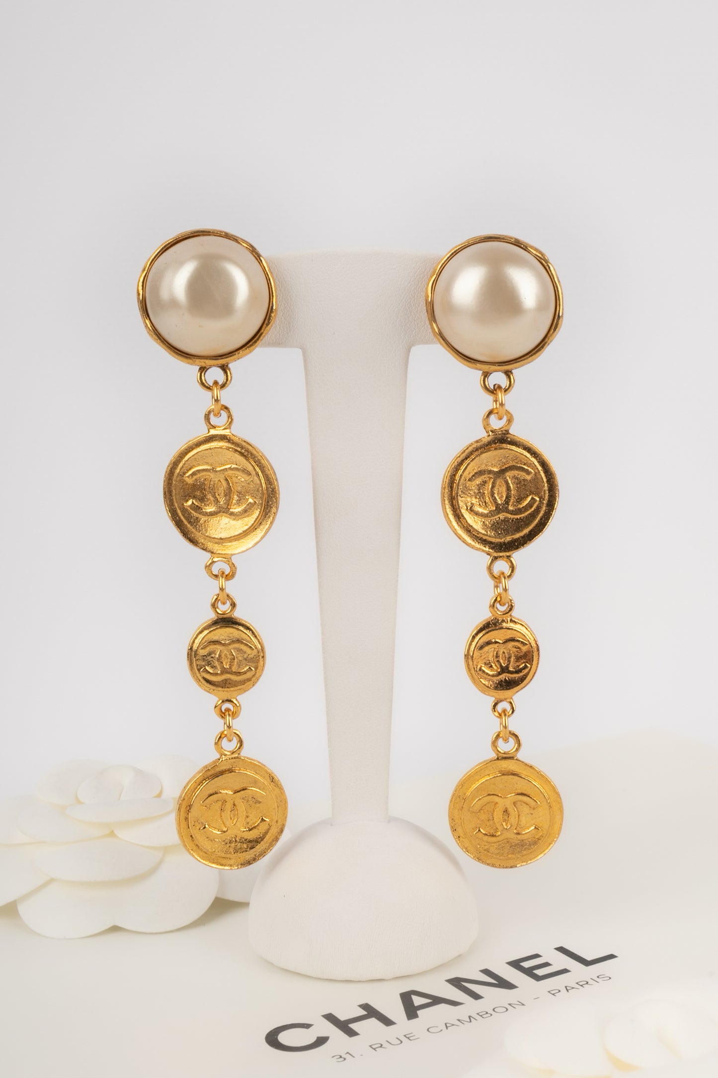 Boucles d'oreilles cc Chanel