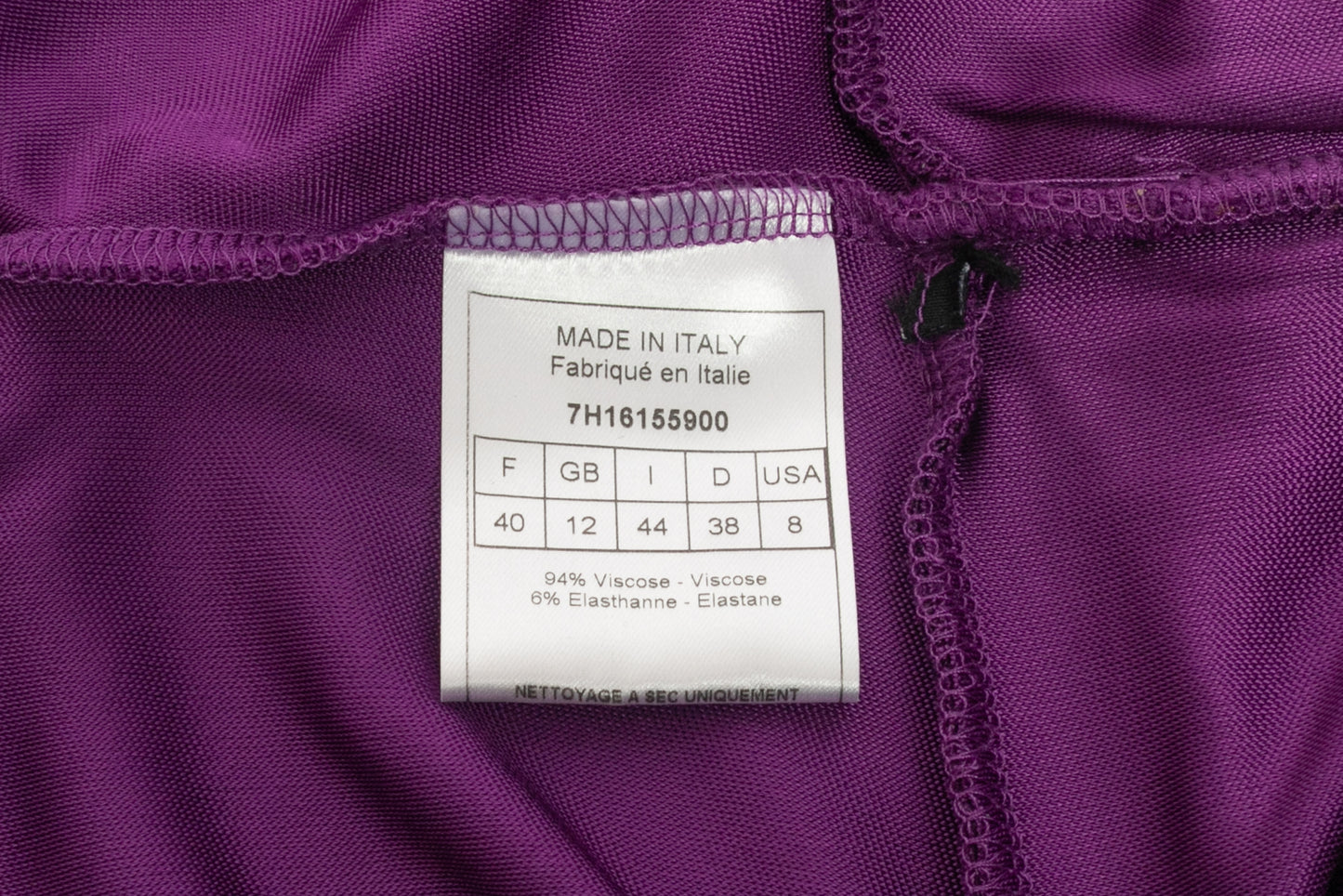 Haut violet Dior 2007's