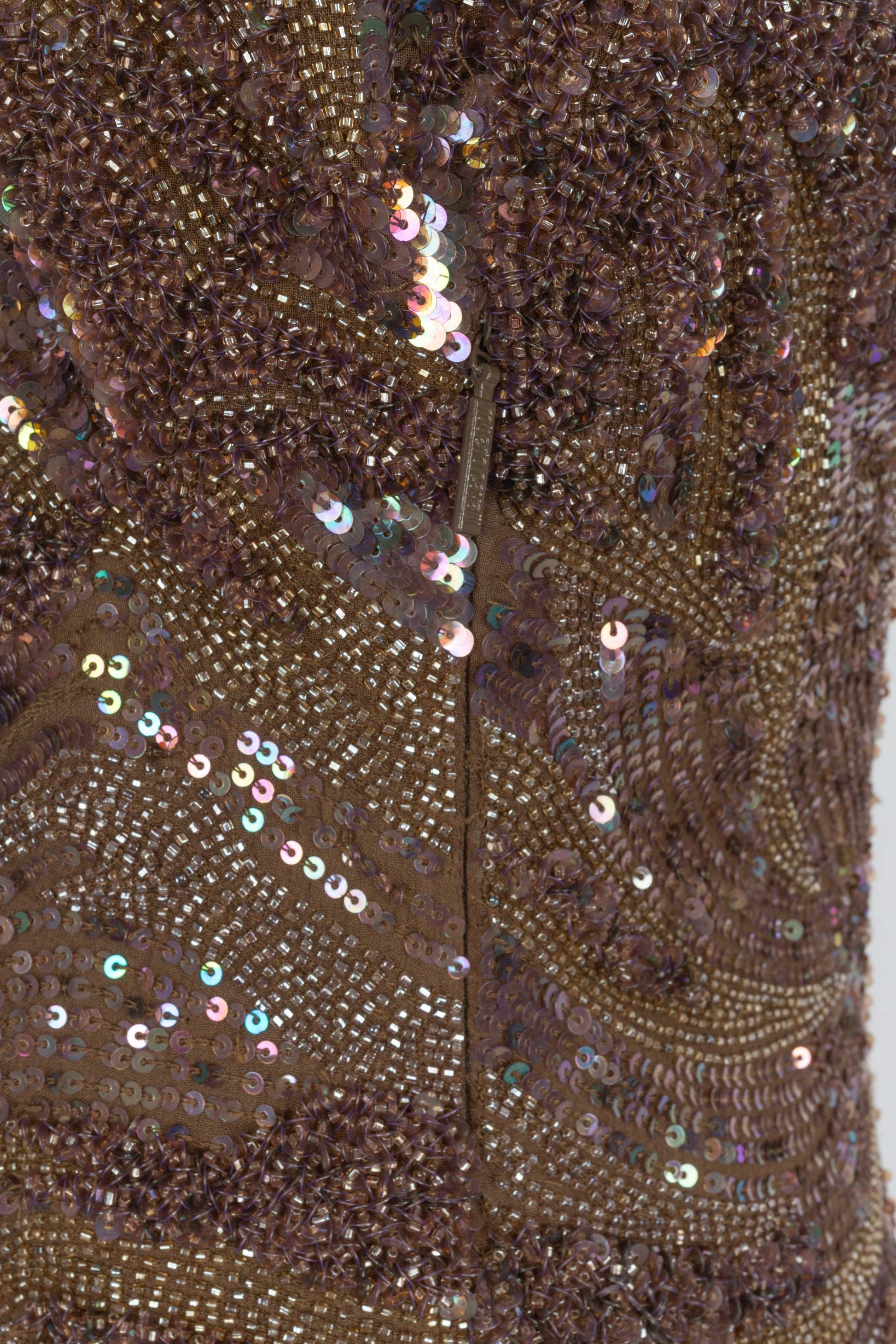 Robe perlée Roberto Cavalli