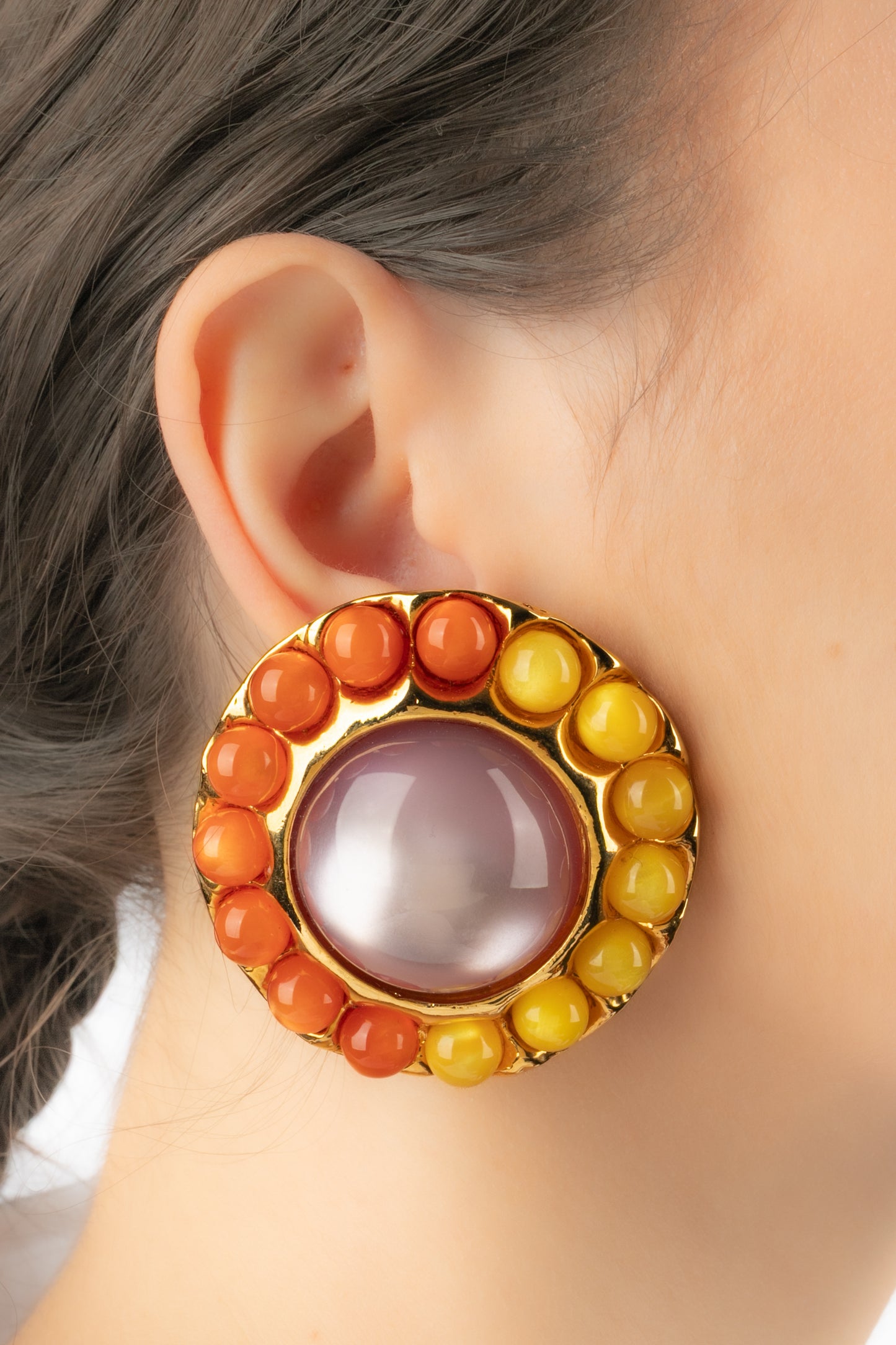 Boucles d'oreilles Chanel Eté 1991