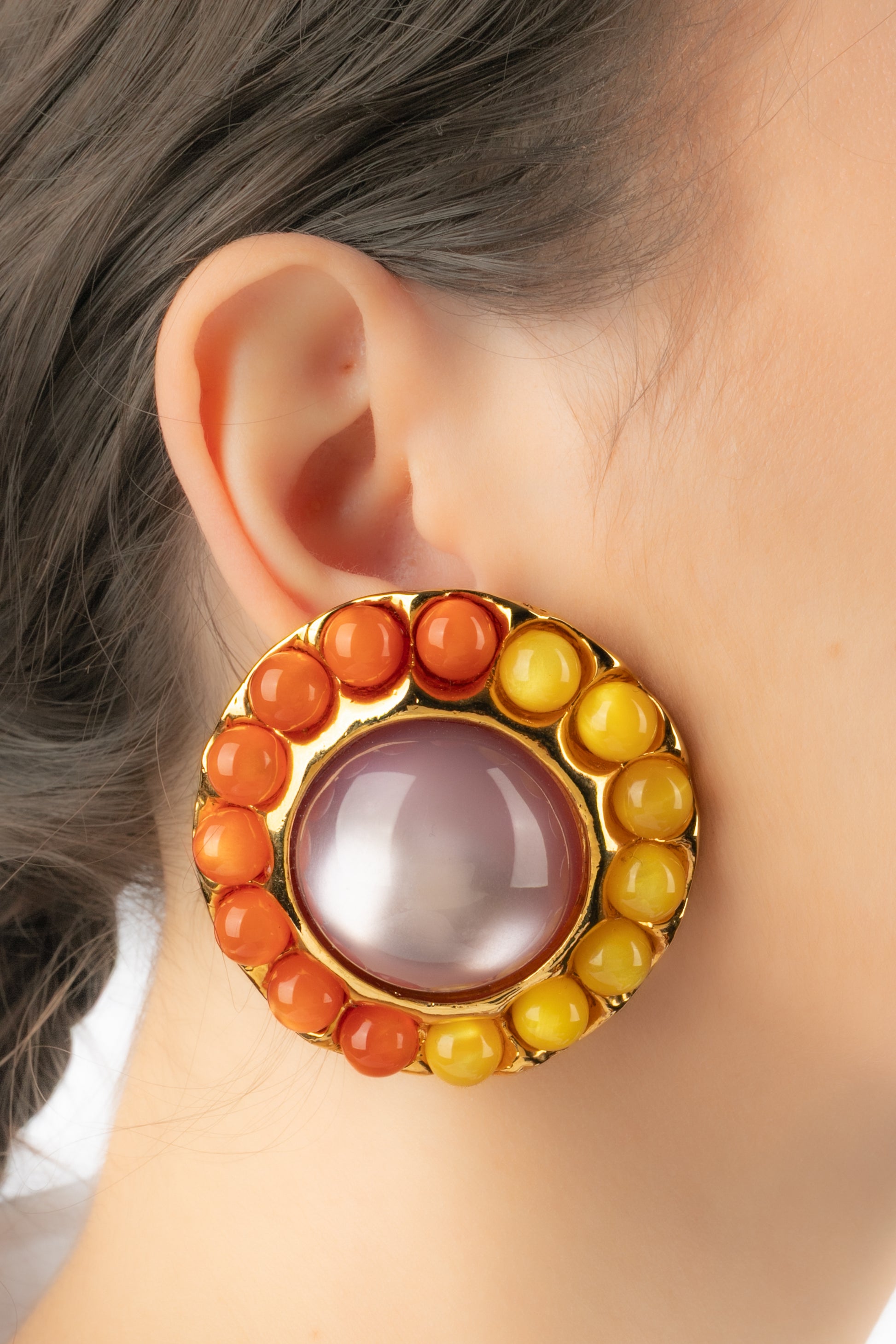 Boucles d'oreilles Chanel Eté 1991