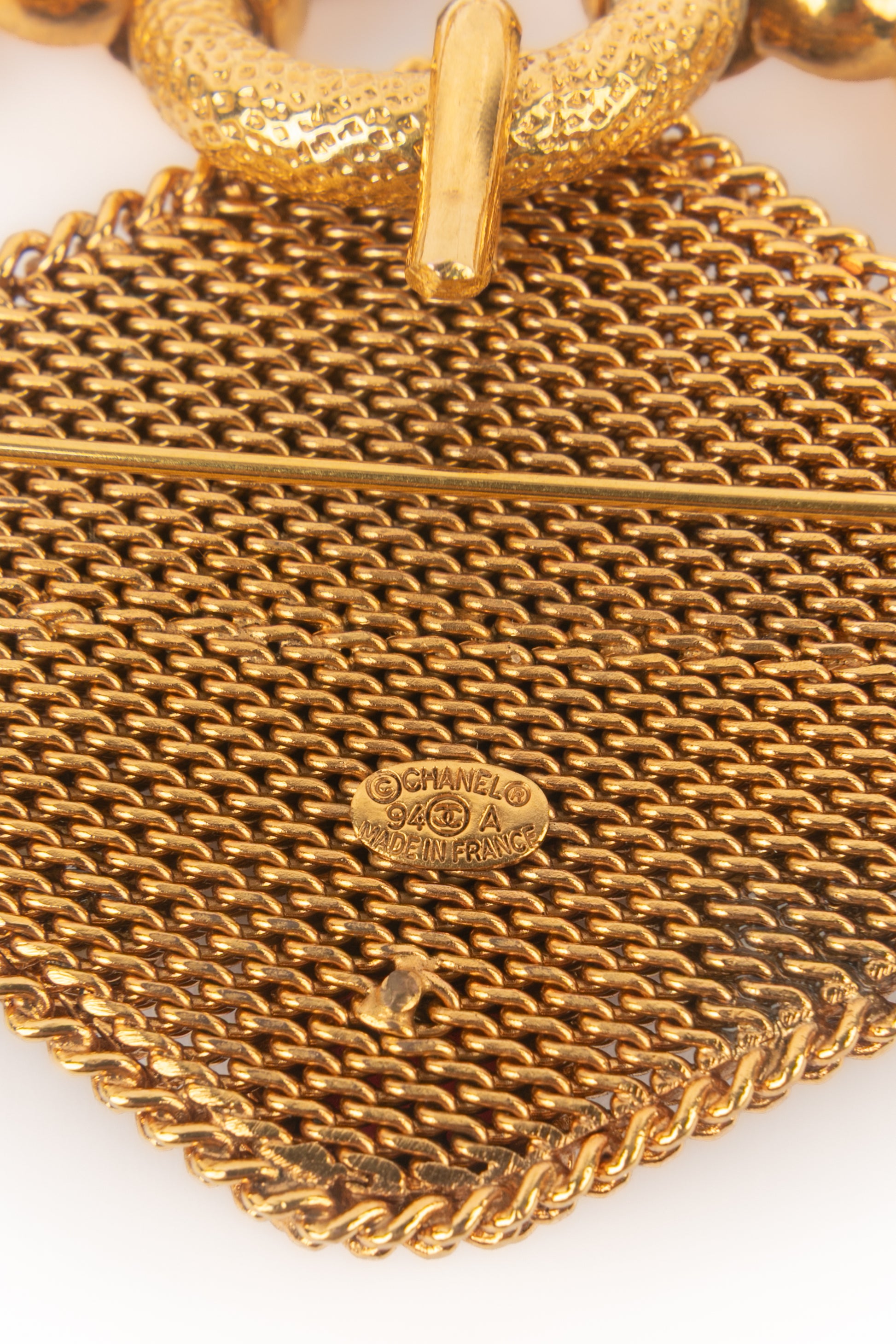 Collier pendentif Chanel 1994