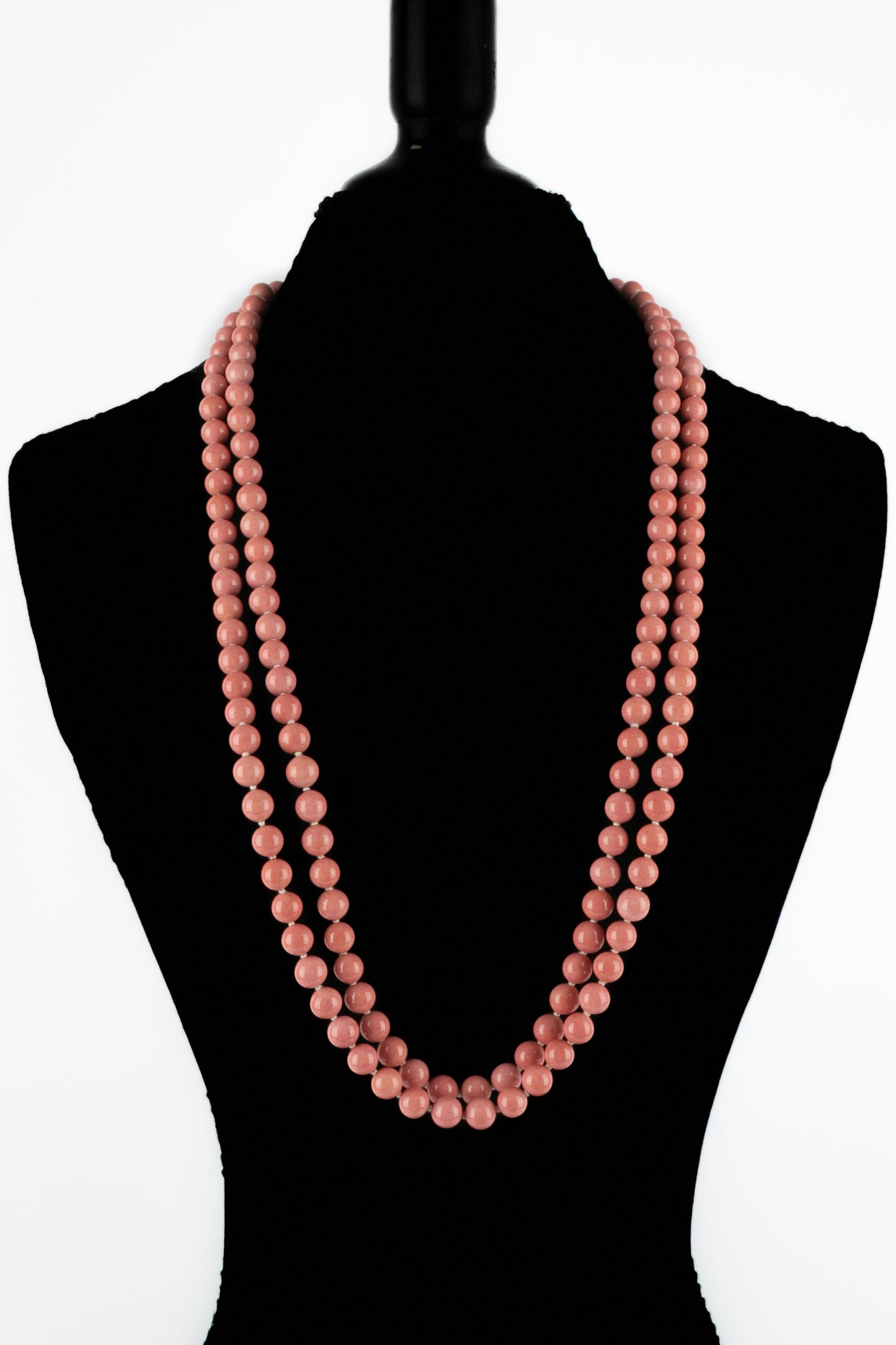 Collier de perles roses Chanel 2001