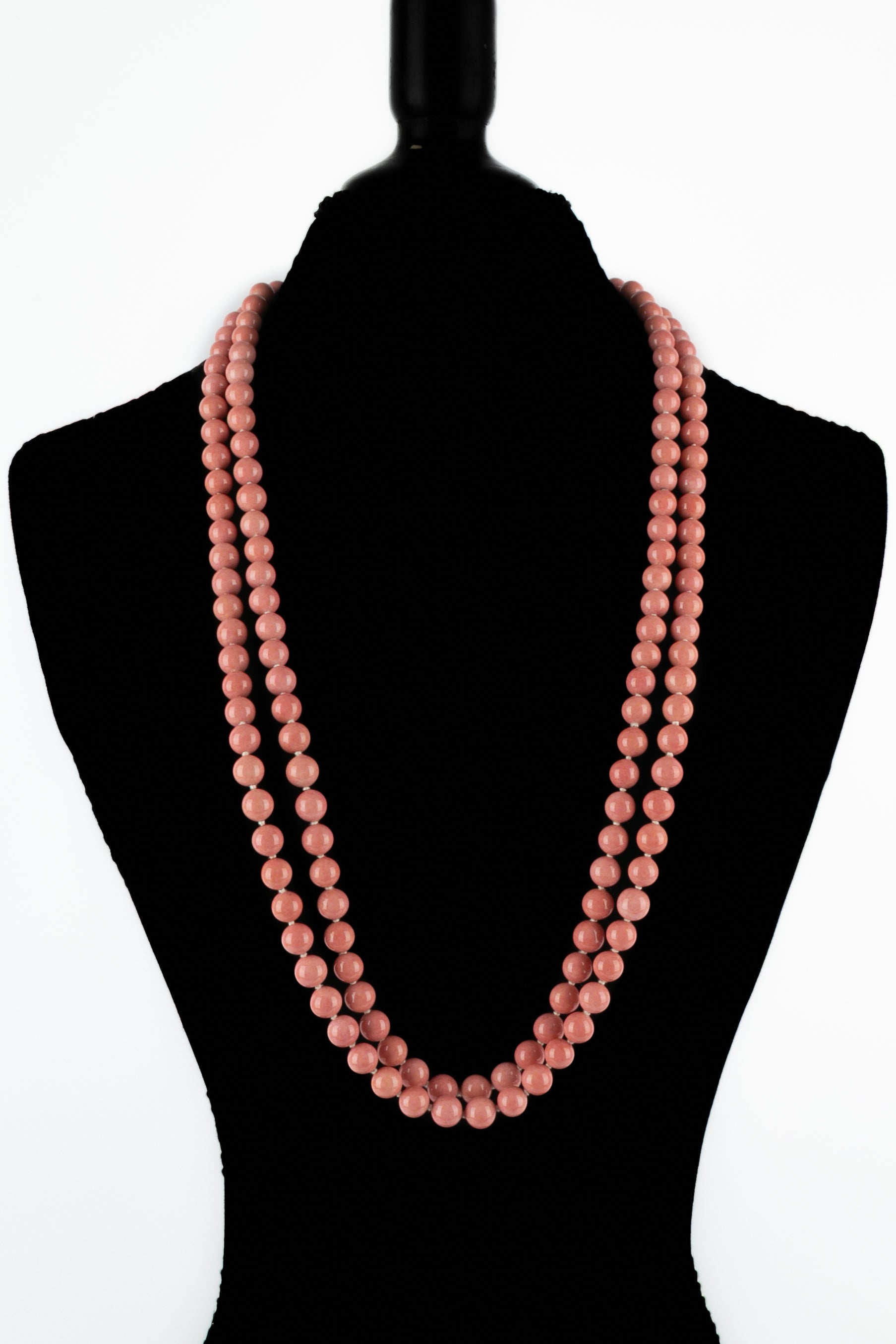Collier de perles roses Chanel 2001