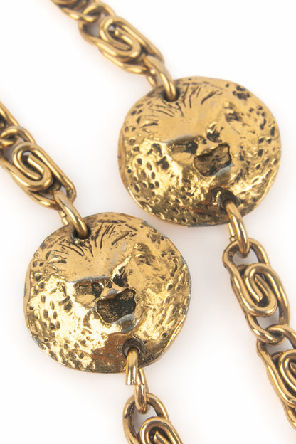 Collier "tête de lion" Chanel