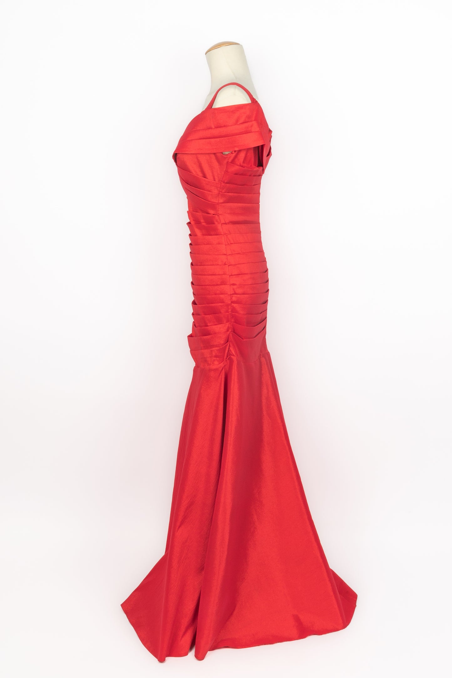 Robe rouge Christian Dior 