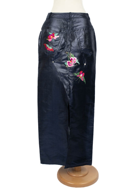 Jupe en lamé John Galliano