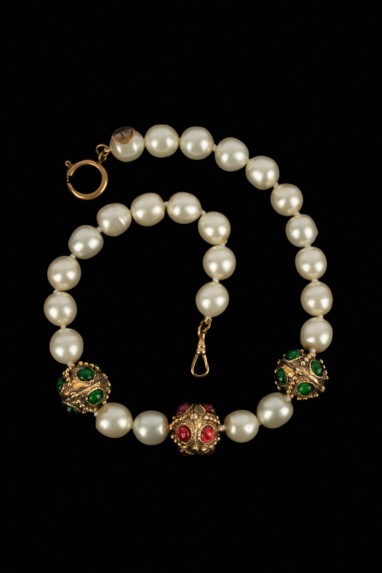 Collier de perles Chanel 1990's