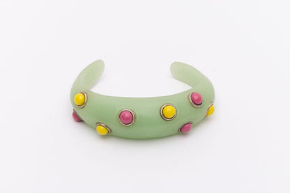 Bracelet vert Isaky