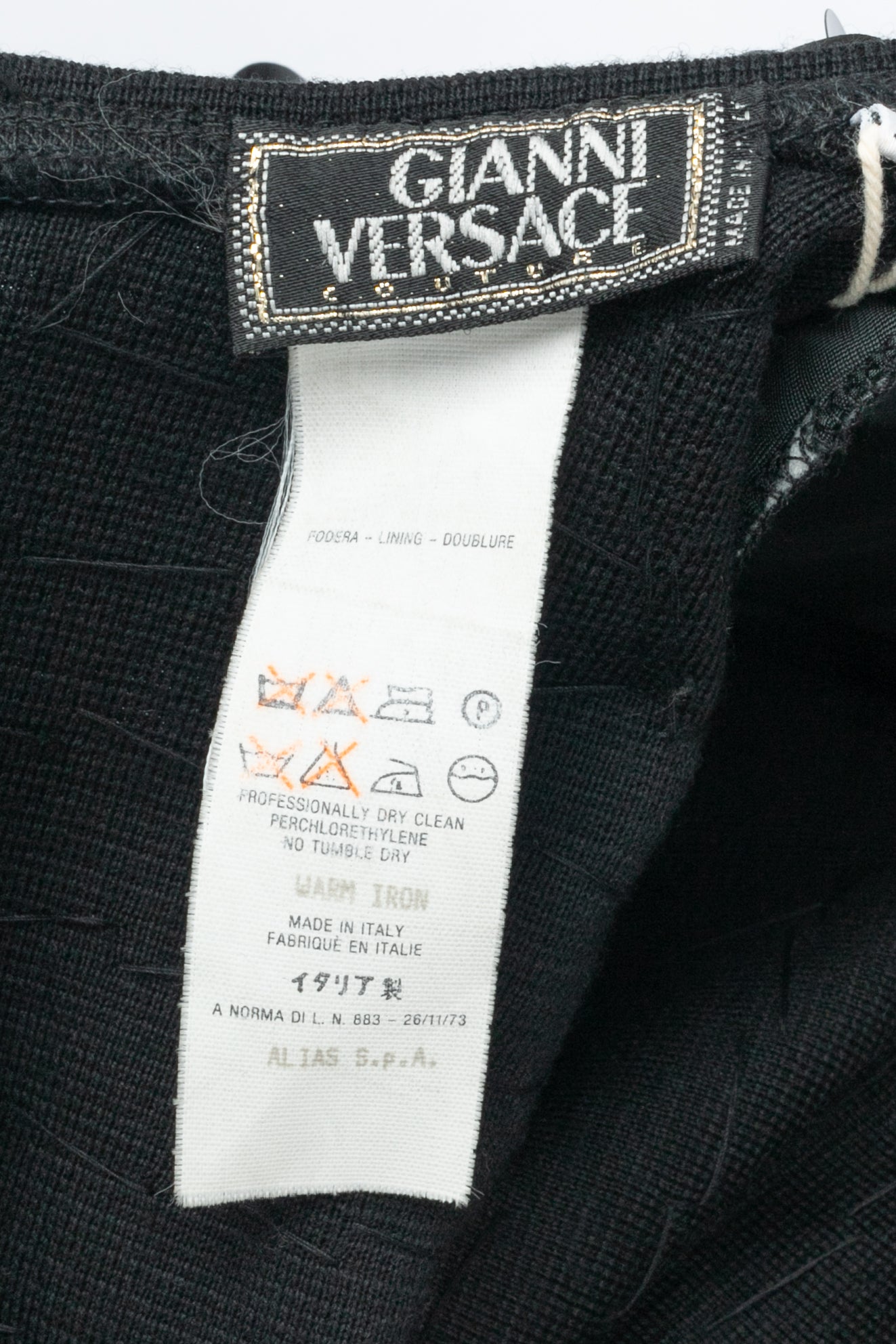 Robe à pastilles Gianni Versace Couture 