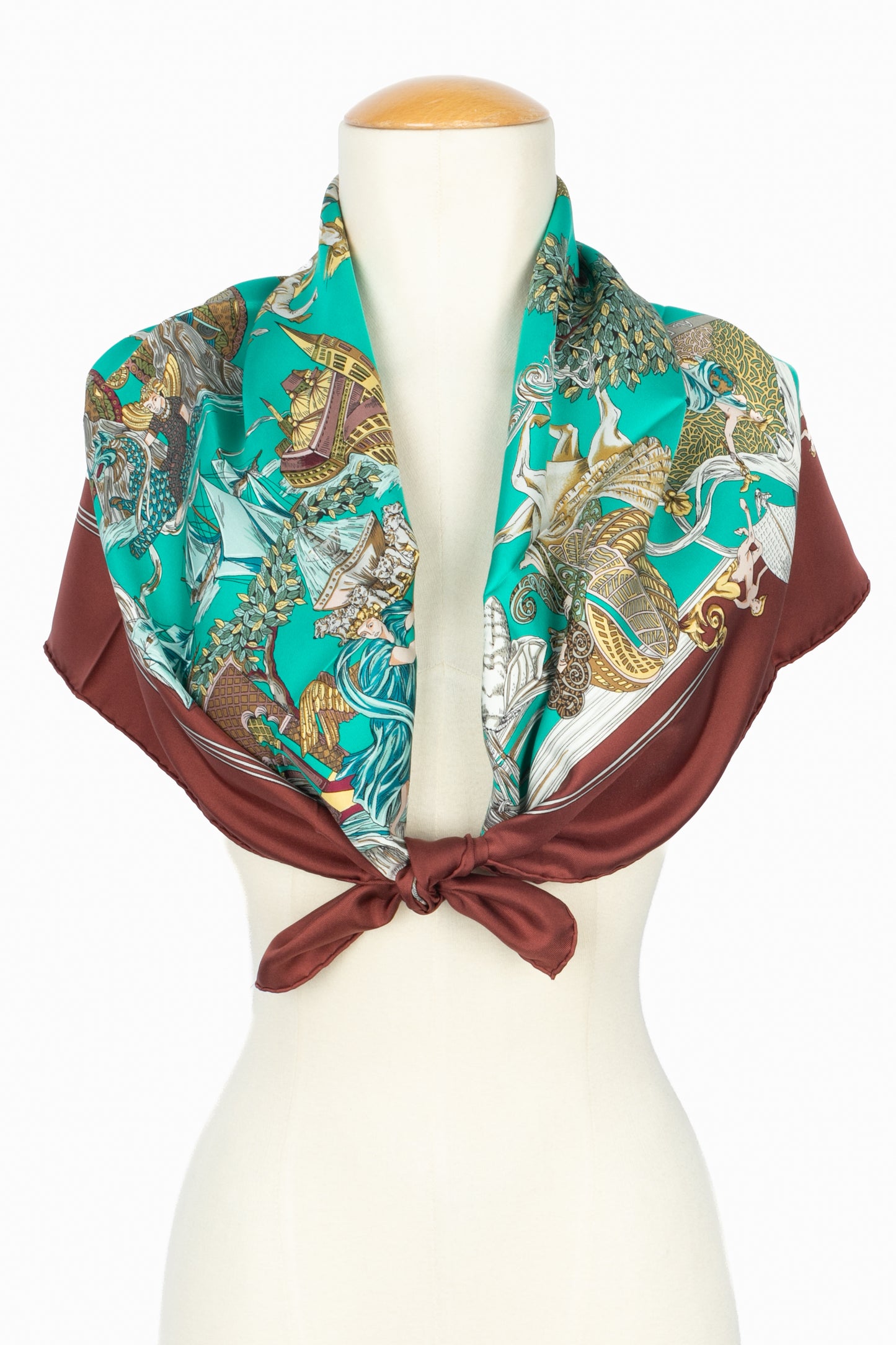 Carré / Foulard "Les Légendes de l’Arbre" Hermès