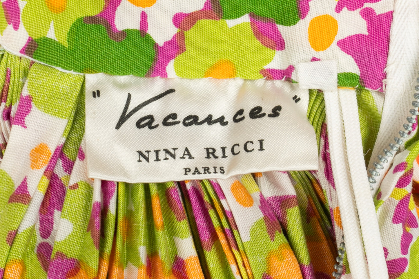 Robe fleurie Nina Ricci