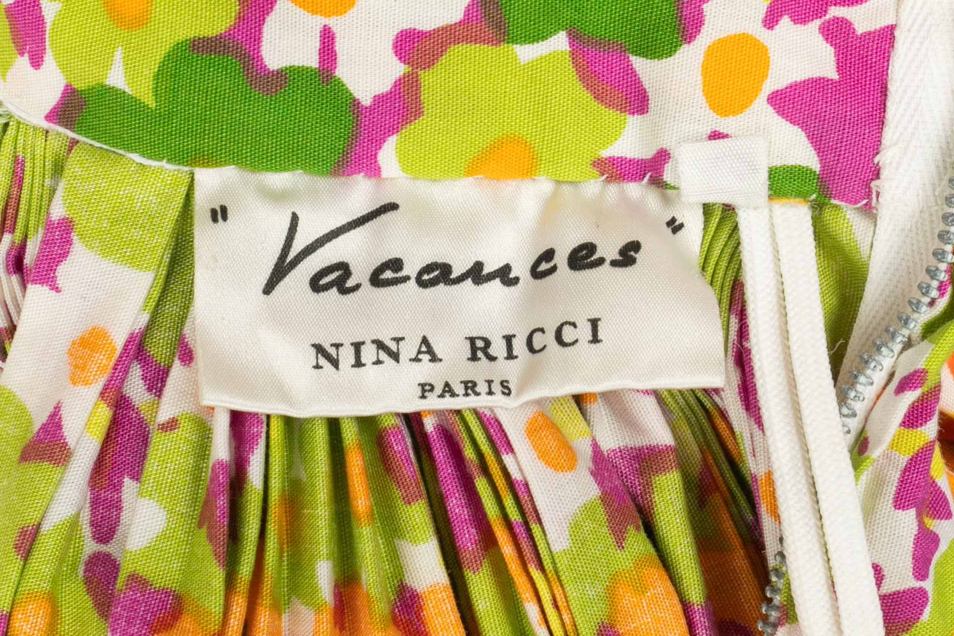 Robe fleurie Nina Ricci