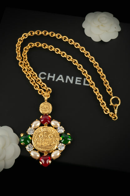 Collier pendentif Chanel 1993