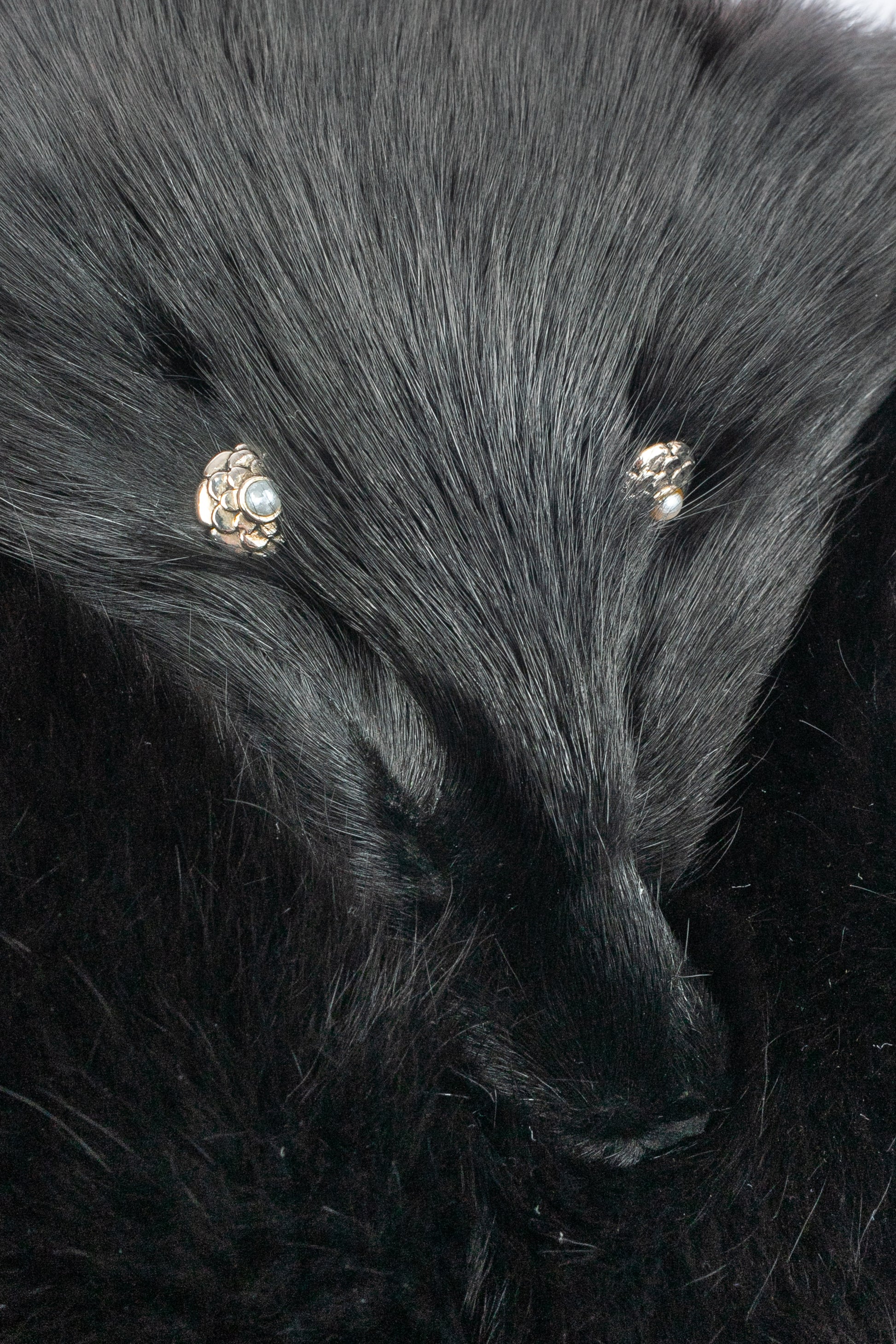 Manchon en renard Yves Saint Laurent