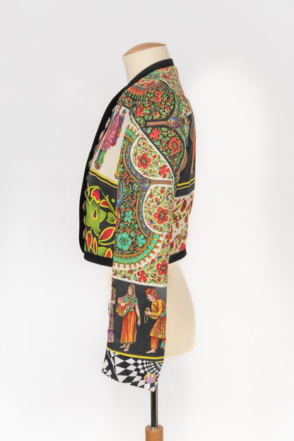 Veste imprimée Versace