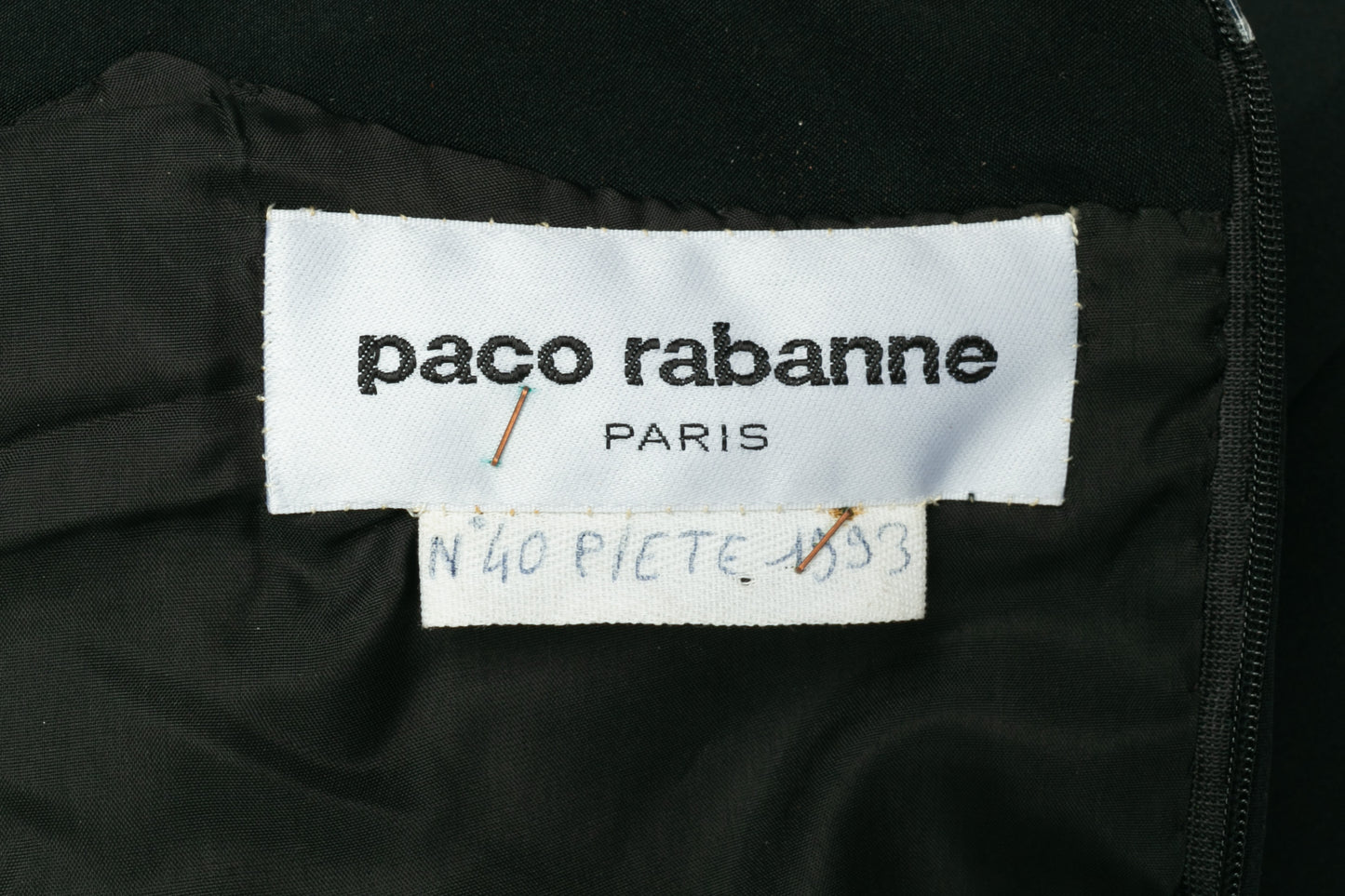 Robe Paco Rabanne Haute Couture Eté 1993
