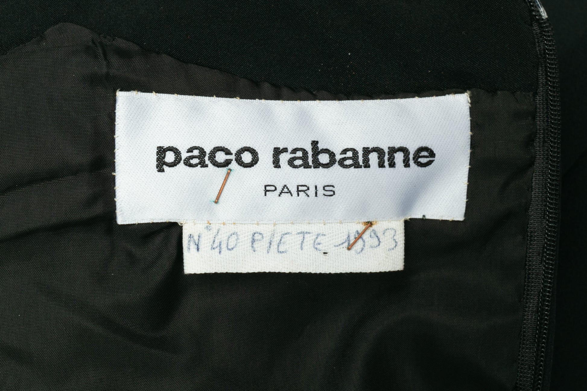 Robe Paco Rabanne Haute Couture Eté 1993