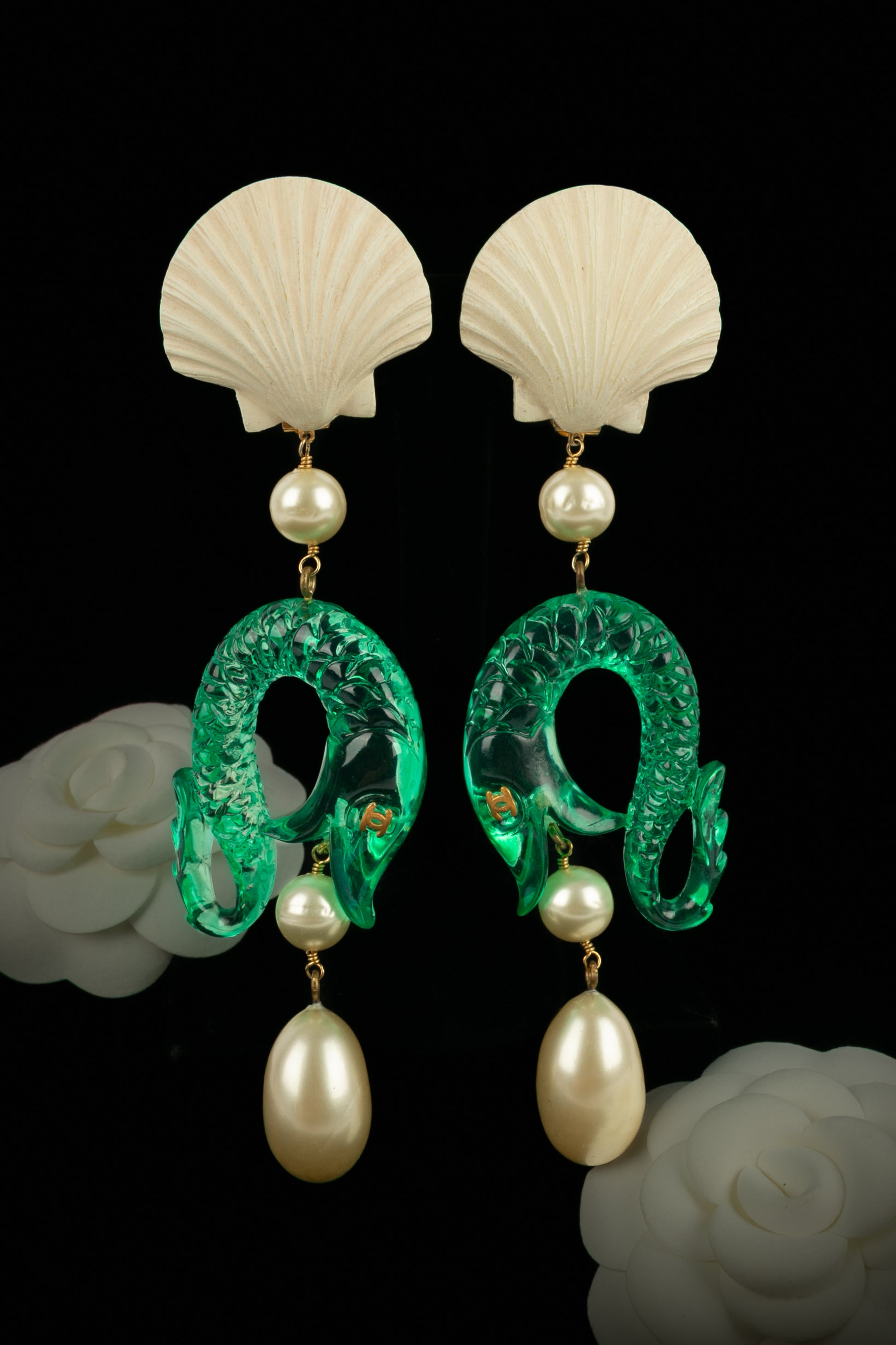 Boucles d'oreilles Chanel Haute Couture 