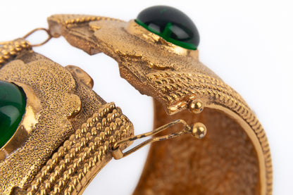 Bracelet byzantin Chanel 1980's
