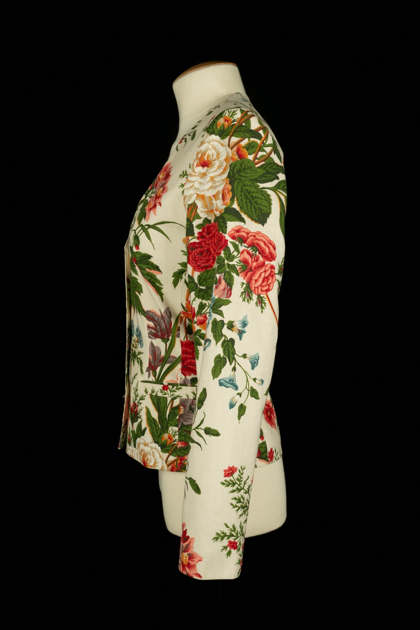 Veste fleurie Cacharel