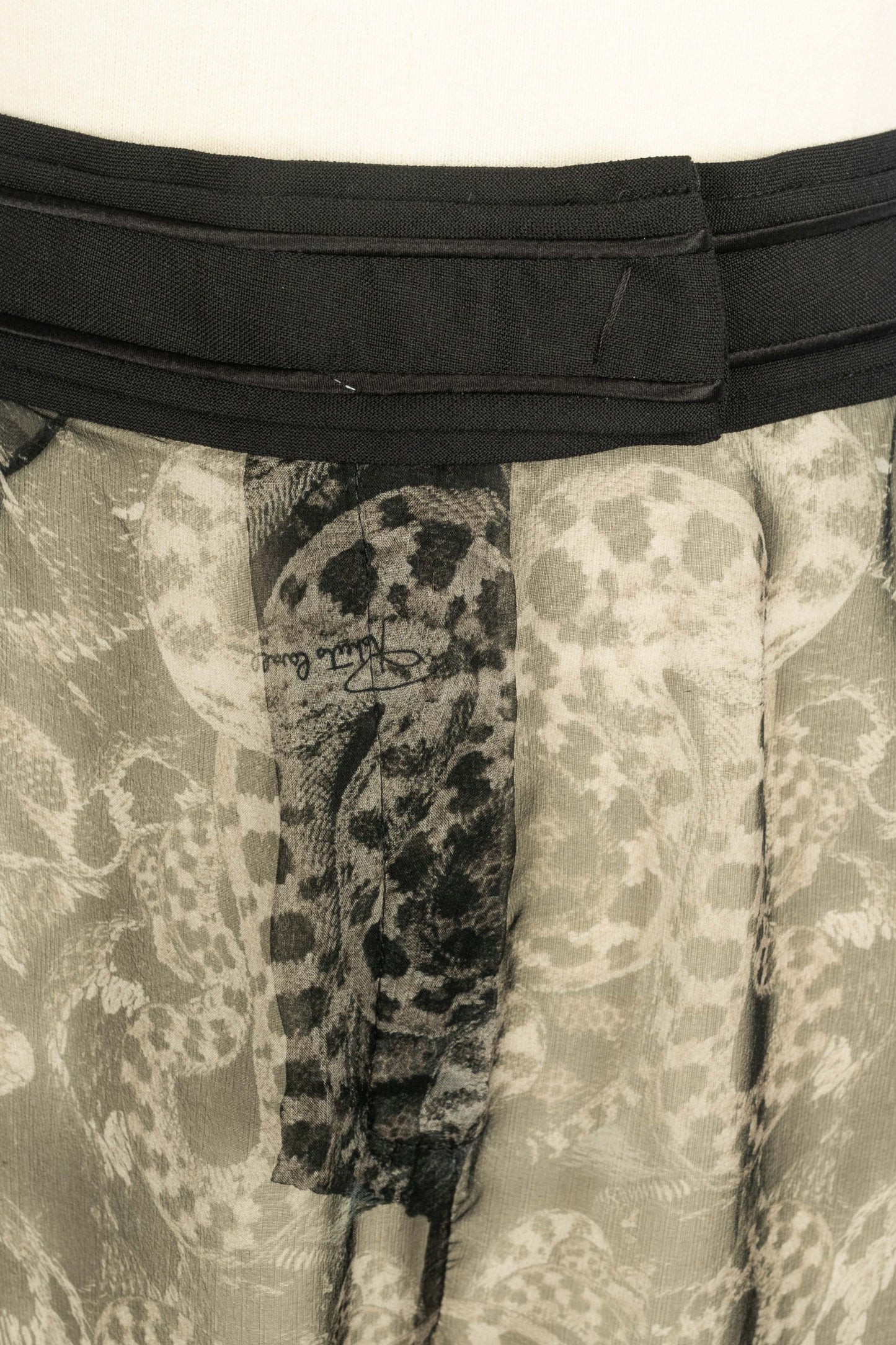 Pantalon en mousseline Roberto Cavalli