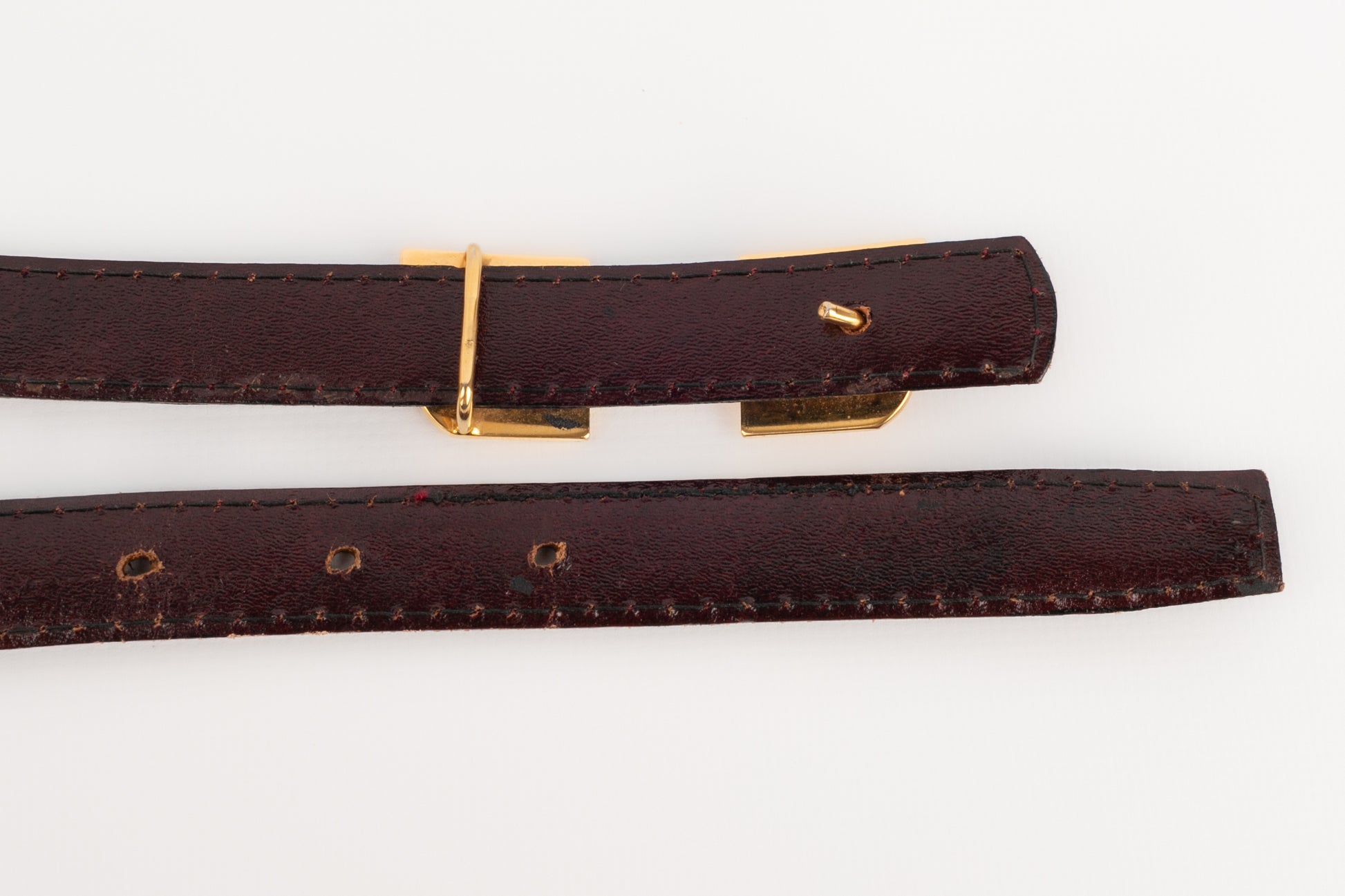 Ceinture en serpent Pierre Cardin