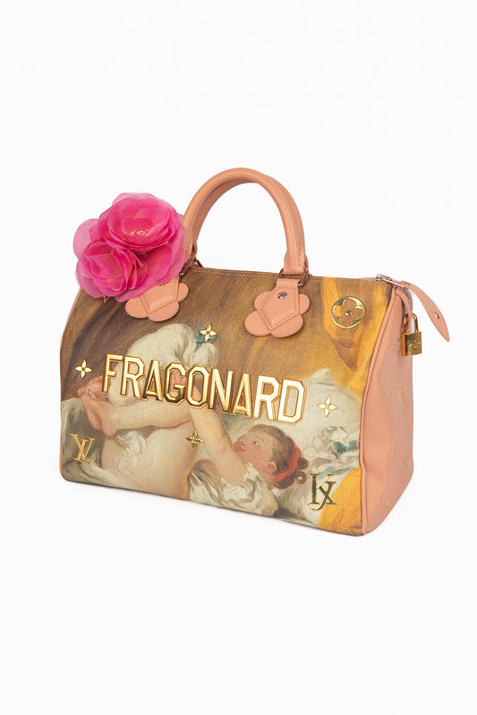 Sac "Speedy Fragonard" Louis vuitton x Jeff Koons 2017
