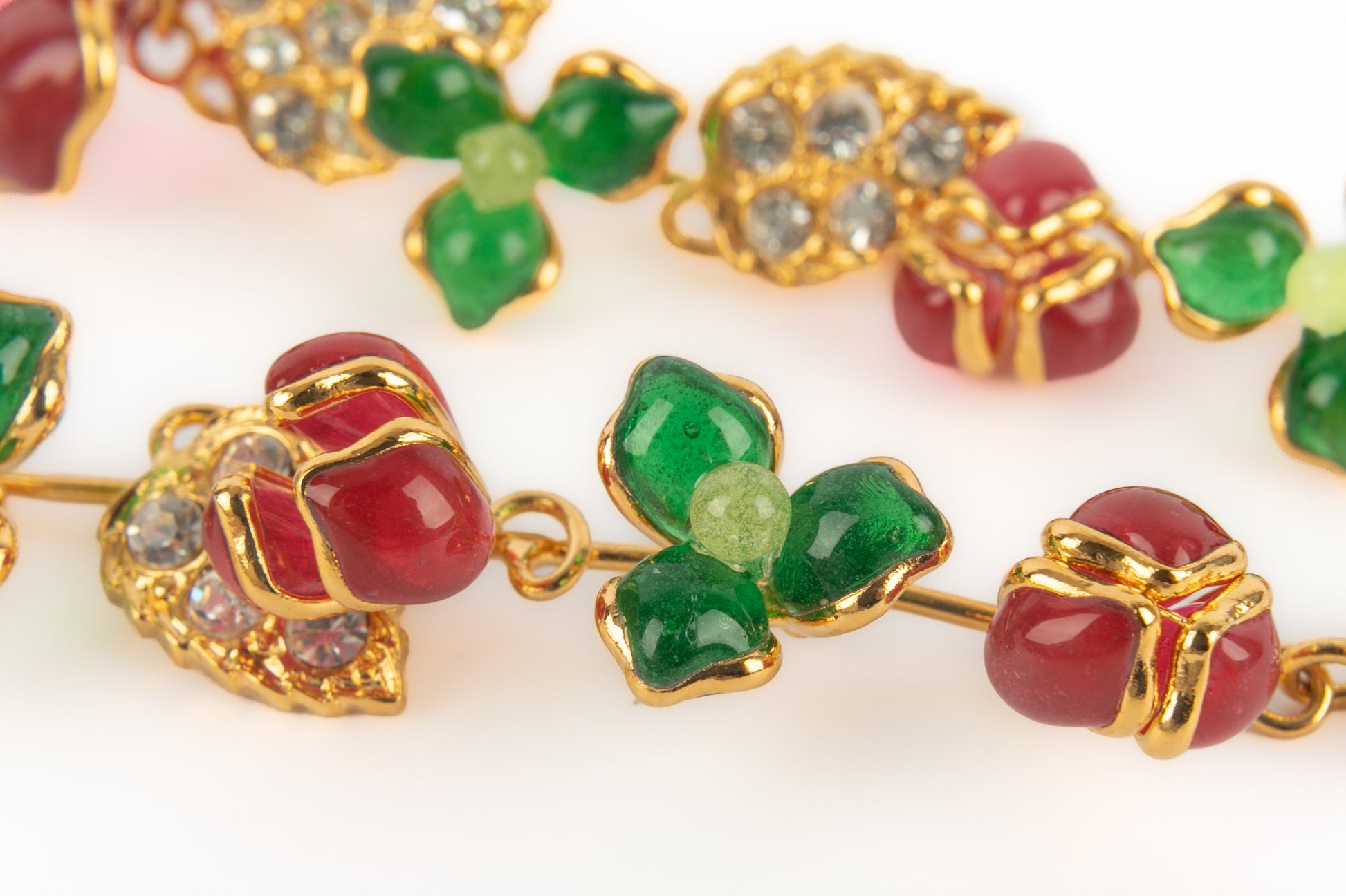 Boucles d'oreilles roses Augustine