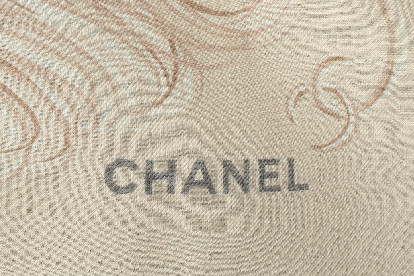 Foulard en cachemire Chanel Printemps 2025
