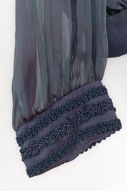 Chemisier et étole Christian Dior Hiver 1993