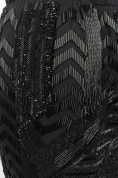 Pantalon à paillettes noires Pucci