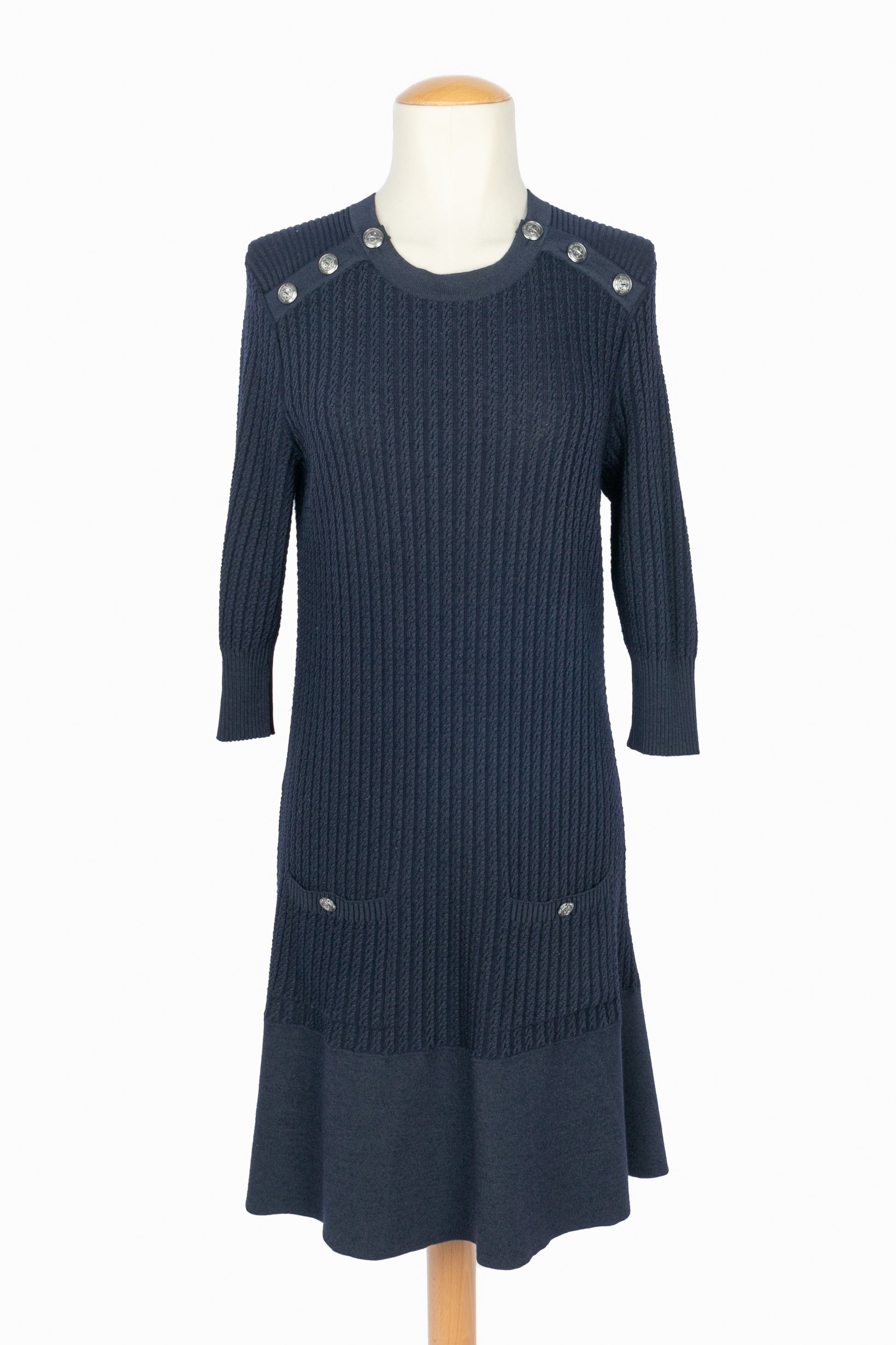 Robe en maille Chanel Pre Fall 2018