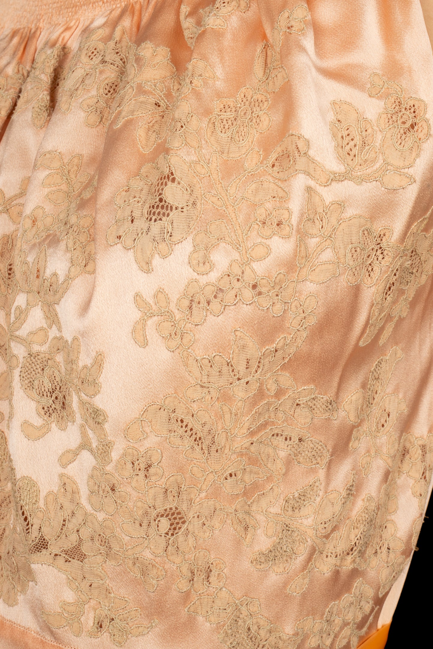 Déshabillé en soie 1940's