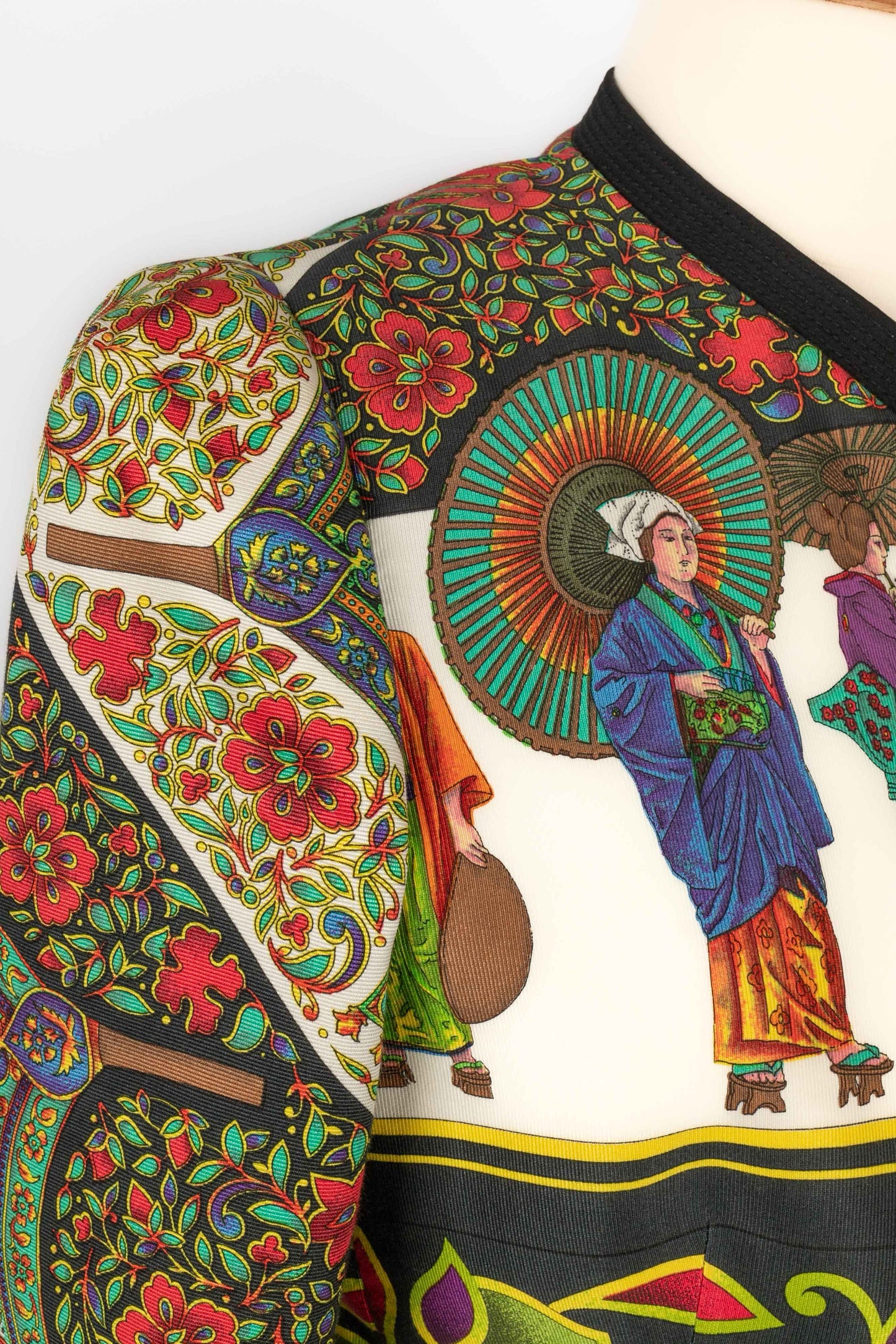 Veste imprimée Versace