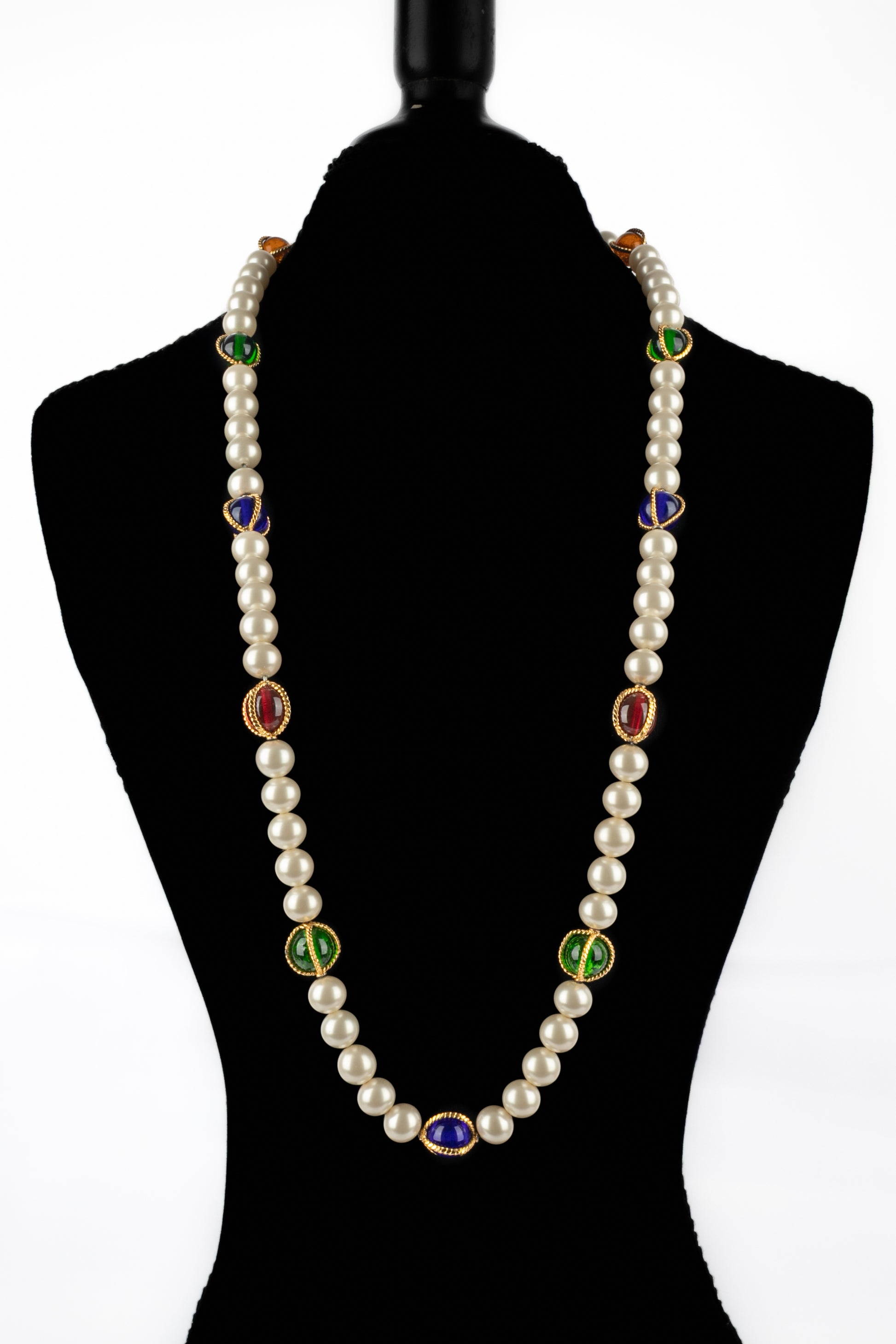 Collier de perles Chanel 1990's